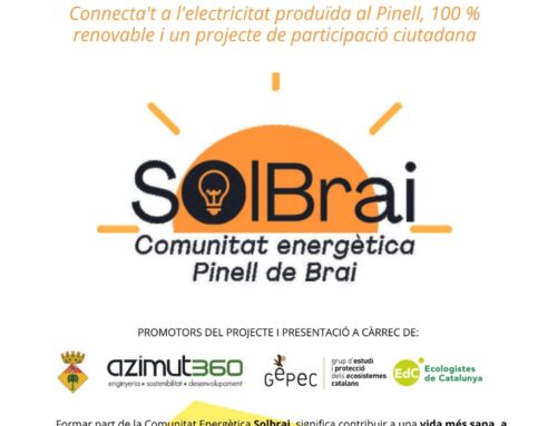 Presentació pública Solbrai, comunitat energètica de Pinell de Brai