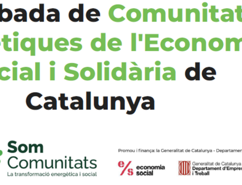 SolFlix participa en la creació de la xarxa de comunitats energètiques de l’economia social i soldària de Catalunya, Som Comunitats.